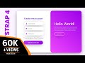 Responsive Login Form | Signup Form | Bootstrap 4 Login Form Design | HTML | CSS | Code4Education