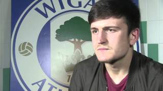 SIGNING: Harry Maguire joins Wigan Athletic on loan