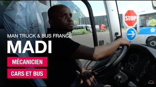 Être mécanicien cars et bus au sein de MAN France.