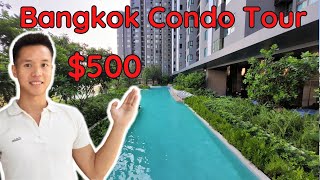 500$ Bangkok Condo Tour - LIFE SATHORN SIERRA