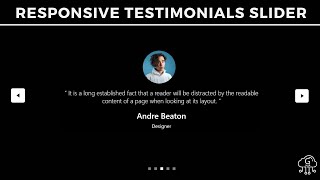 How to Create Responsive Testimonials Slider in WordPress using Block Slider