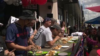 Houston area Filipino restaurant hosts 2nd Lumpia eating contest to help small businesses