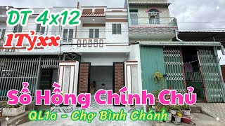 ✅Bán Nhà Mặt Tiền Buôn Bán Đường Xe Tải Rẻ Quá Giá Thương Lượng - Gần QL1A Hướng Lên Chợ Bình chánh