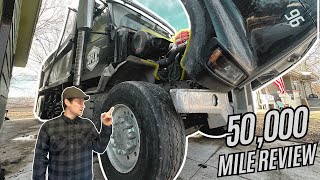 everything WRONG With My 2024 LUXURY Volvo DUMP TRUCK | 50,000 Mile Review