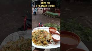 BEST HYDERABADI BIRYANI IN DOMBIVLI #biryani #foodie #streetfood #indianstreetfood