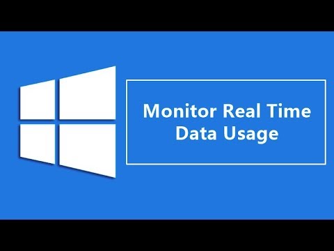 [Hindi] Best 11 Ways to Monitor Real Time Data Usage In Windows AUG 2018 **NEW**