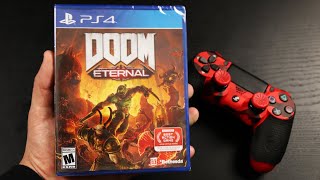 UNBOXING DOOM ETERNAL PS4!