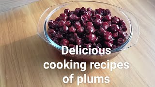 খেজুর গুড় দিয়ে মজাদার রসালো বরই রেসিপি।।Yummy Juicy Plum Recipe with Date Jaggery