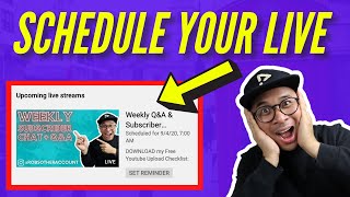 How to Schedule Your Live Stream | RESTREAM LIVE TUTORIAL