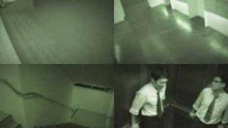 Ghost caught on CCTV in an elevator at raffles place