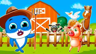 Old MacDonald Had A Farm Song (Animal Version ) JoJo Nursery Rhymes #nurseryrhymes