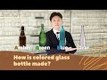 How is colored glass bottle made? - An explanation of 2 ways of coloring