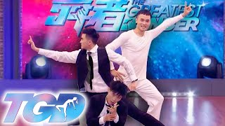 This street dance performance by YUE QIU ZHU entertains the audience! | TGD China | Auditions Week 5