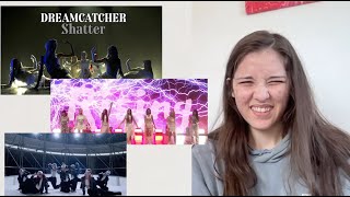 DREAMCATCHER SHATTER AND RISING LIVE REACTION + OOTD Dance Vid MV Ver Reaction