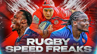 FREAKISH Speed & Agility | The Fastest Rugby Players Ever Show Off Their Footwork, Skills & Steps