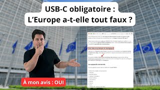 USB-C obligatoire : l’Europe a-t-elle tout faux ?