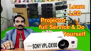 Learn LCD Projector full Service and do Yourself