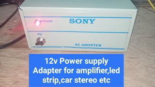 12v பவர் சப்ளை யூனிட் செய்வது எப்படி | How to assemble 12v adapter