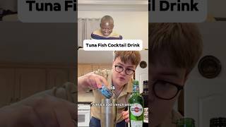 Tuna fish cocktail drink