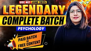 UGC NET 2025 Psychology |1st Free Demo Class of Psychology June 2025 Batch | Psychology by Hafsa Mam