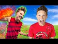 IMPOSTER PRANKS! ASHTON VS EVIL CLONE!