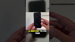 Fix Black Screen of Death on iPhone 13/14/15 (Pro / Max)
