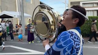 2024.11.17 舞蝶連 柿岡城祭り 天水連合同