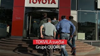 TOKVILA svečiai - grupė QUORUM