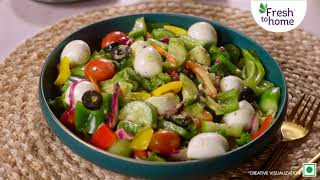 Fresh Bocconcini Easy-To-Make Salad Recipe | Artisanal Cheese | FreshToHome