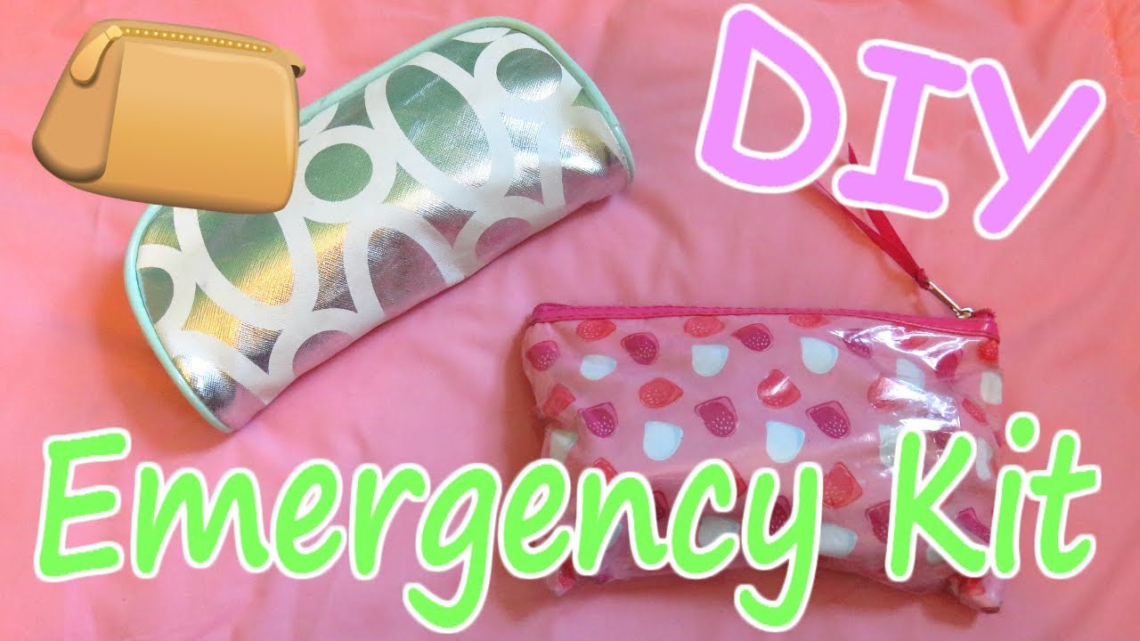 Diy Emergency Kit For School Youtube