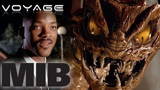J Fights The Cockroach Alien | Men In Black | Voyage | With Captions