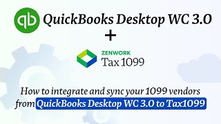 QuickBooks Desktop WC 3.0 Integration With Tax1099