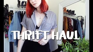 TRY ON THRIFT HAUL | MAY 2018