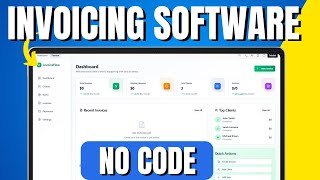 How To Make invoicing Software with NO CODE + AI