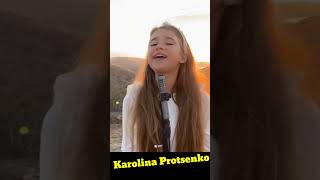 Karolina Protsenko Violin ➕🎤 Sing Cover | Rihanna - Diamonds #karolina #violin #shorts