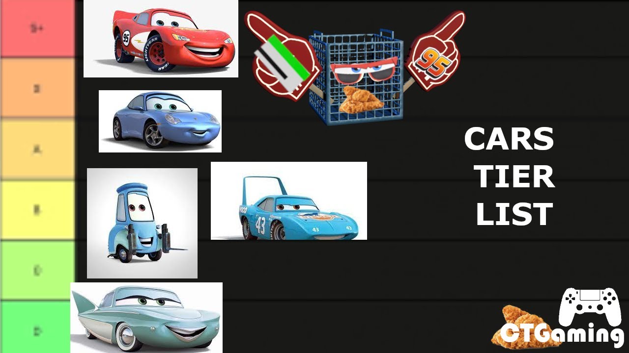 CARS TIER LIST With Golden Gamer - YouTube