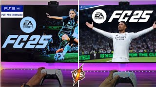 EA FC25 (PS5 PRO Vs PS5 Slim) Comparison