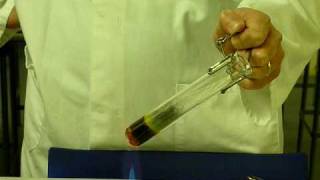 Sulfur and Iron Reaction (The Whistle)