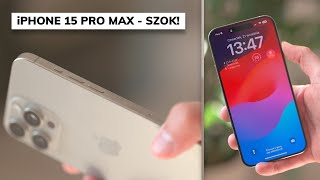 iPhone 15 Pro Max - zmian jest bardzo dużo! Pierwsze wrażenia