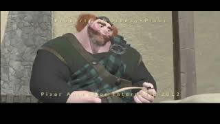 |BRAVE| King Fergus Test Animation with Sound Part 1