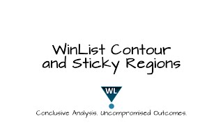 Contour and Sticky Regions in WinList