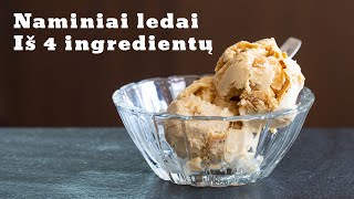 Naminiai ledai be ledų aparato ir tik 4 ingredientai!! - Maisto Kelionės