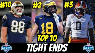 THESE are the TOP 10 TEs in the 2025 NFL Draft