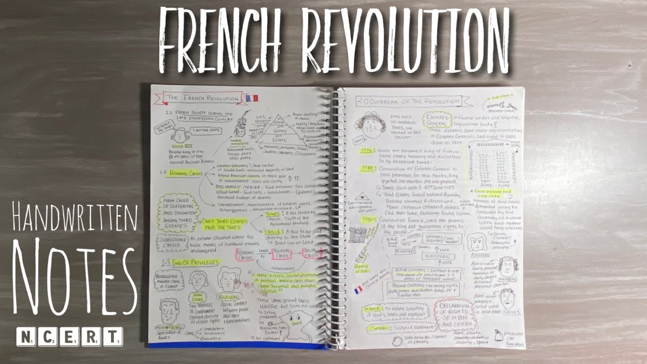 Notes On The French Revolution NCERT Class 9 Chapter 1 - YouTube