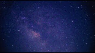 阿智村で見た日本一の星空 夏の天の川（リアルタイム動画）