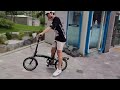 다혼 16인치 미니벨로 qix d3 폴딩 자전거 리뷰 dahon qix d3 folding bike review