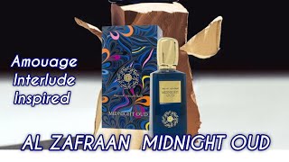 Al Zafran Midnight Oud Perfume Review in Malayalam| Budget Friendly Clone Of Amouage Ingerlude