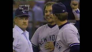 New York Yankees vs Seattle Mariners (5-31-1995) "The Yankees And Mariners Do Not Like Each Other"