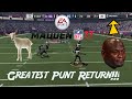 Madden 17 Greatest Punt Return!