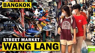 Wang Lang Market [ 4K ] Street walk in Bangkok Noi